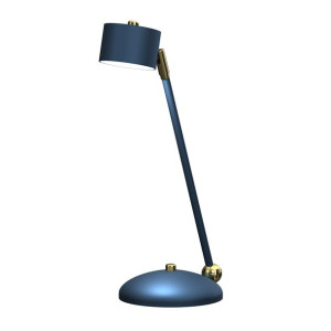 Niebieska lampka stołowa metalowa 1xGx53 ARENA MLP7776 EKO-LIGHT