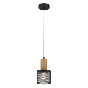 Wiszące oświetlenie drewniano-metalowe 1xE27 SOBRESA MLP8559 EKO-LIGHT