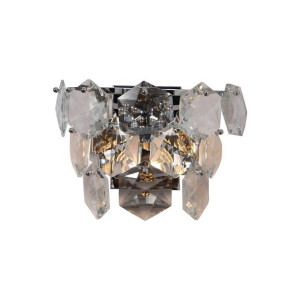 Chromowa lampa ścienna z kryształkami 2xE14 DIANA ML6932 EKO-LIGHT