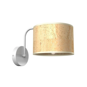 Lampa ścienna o korkowym kloszu 1xE27 CORK MLP7515 EKO-LIGHT
