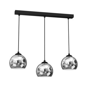 Potrójna lampa wisząca - lustrzane klosze 3xE27 TORO MLP7468 EKO-LIGHT