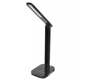 Czarna Lampka biurkowa LED zginana 6W 400lm zmienna barwa CARSON Z7618B EMO