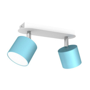 Niebiesko-biała lampa sufitowa listwa 24cm 2XGx53 DIXIE MLP7605 EKO-LIGHT