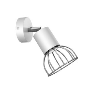 Lampa ścienna metalowa biało-chromowa 1xGU10 mini DANTE MLP7362 EKO-LIGHT