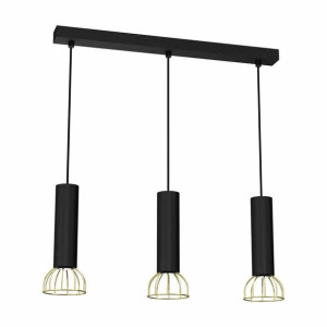 Czarna lampa wisząca - listwa 60cm 3xGU10 MINI DANTE MLP7249 EKO-LIGHT