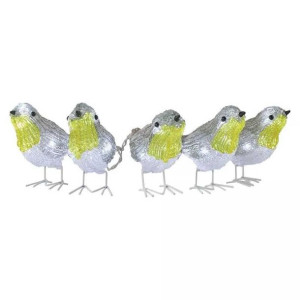 Girlanda ptaszki led IP44 zimne światło 11cm DCFC25 EMOS