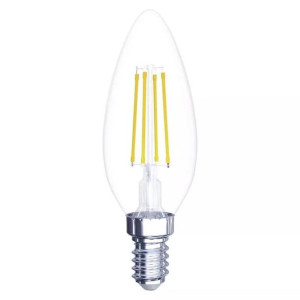 ZF3221 Żarówka LED Filament świeczka 3.4-40W E14 neutralna 470lm 3 lata EMO