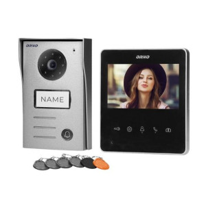 Zestaw wideodomofonowy bezsłuchawkowy 2-żyłowy 4,3'' LCD NAOS RFID OR-VID-S