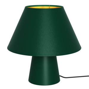 MLP8883 Lampa nocna butelkowa zieleń ze złotym elementem FIFI GREEN E27 60W