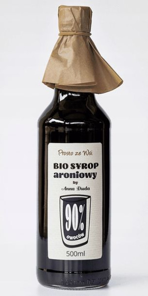 SYROP ARONIOWY BIO 90% aronii Prosto ze Wsi 500ml