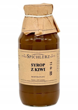 Syrop z kiwi naturalny 100% 330 ml - Spichlerz