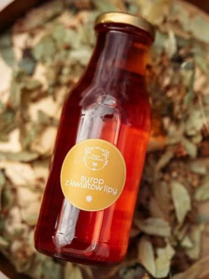 Syrop Z Kwiatów Lipy 330ml -domowy Handmade