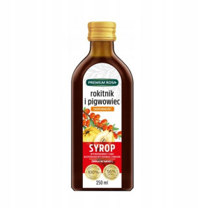 Syrop z pigwowca i rokitnika Premium Rosa 250ml