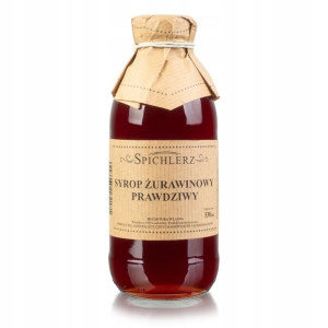 Syrop żurawinowy sok z żurawiny Spichlerz 330 ml