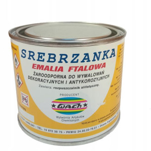 Srebrzanka Emalia Ftalowa Żaroodporna 250ml