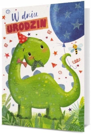 Karnet Urodziny Pan Dragon