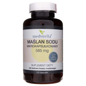 Medverita Maślan Sodu - 100 kapsułek
