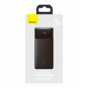 powerbank 20w 30000 mah baseus czarny ppbd050401
