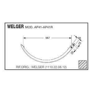 Igła Prasy Welger Ap41,ap41r