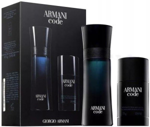 Giorgio Armani Code Pour Homme dezodorant w sztyfcie 75ml + woda toaletowa
