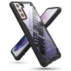 Etui Ringke Fusion X Design do Samsung Galaxy S21+ 5G (S21 Plus 5G) czarny