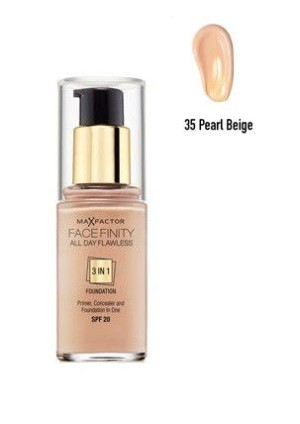 Max Factor Facefinity All Day Flawless 3 in 1 Foundation 35 Pearl Beige Pod