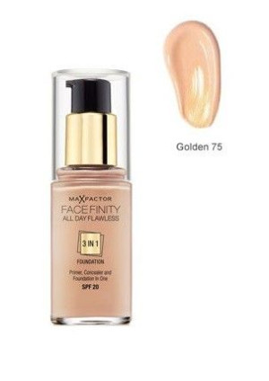 Max Factor Facefinity All Day Flawless 3 in 1 Foundation 75 Golden Podkład