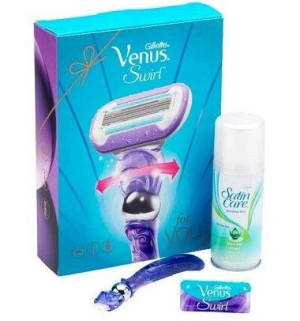 Gillette Venus Swirl żel do golenia 75ml + maszynka Venus z jednym ostrzem