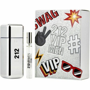 Carolina Herrera 212 VIP Men miniaturka 10ml + woda toaletowa - 100ml