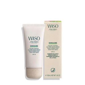 Shiseido Waso Shikulime Color krem nawilżający nie zawierający oleju dla ko
