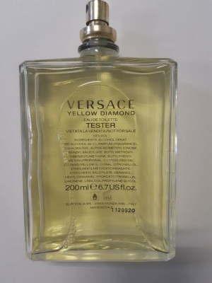 Versace Yellow Diamond woda toaletowa TESTER - 200ml UNIKAT (STARA SZATA)