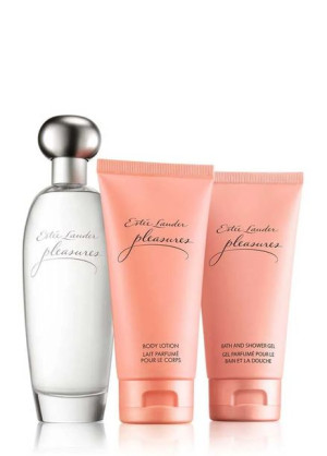 Estee Lauder Pleasures The Ultimate Collection balsam do ciała 75ml + żel p