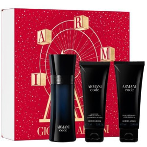 Giorgio Armani Code Pour Homme balsam po goleniu 75ml + żel pod prysznic 75