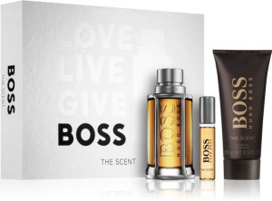 Hugo Boss The Scent żel pod prysznic 100ml + miniaturka 10ml + woda toaleto