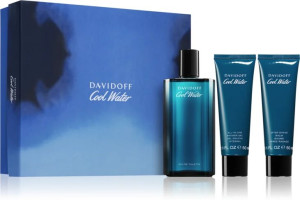 Davidoff Cool Water For Men żel pod prysznic 75ml + balsam po goleniu 75ml
