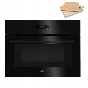 Piekarnik + mikrofala AEG BBB8010QB1 3w1 czarny