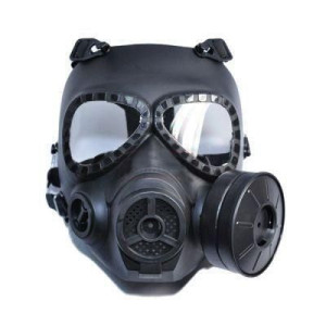MASKA ASG z WENTYLATOREM Toxic Protector Czarna