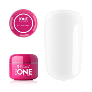  Silcare Base One Builder Gel UV żel budujący do paznokci Milkshake 50g
