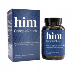  Noble Health Him CompleVitum suplement diety dla mężczyzn 60 kapsułek