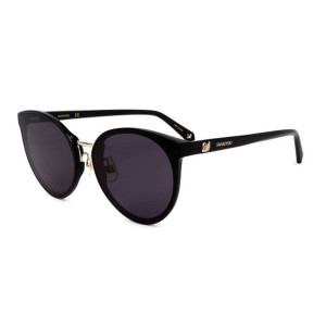 Damskie stylowe Okulary przeciwsłoneczne brązowe SwarovskiSK0294-K