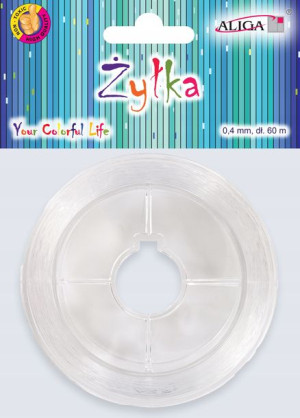 Żyłka do balonów i korali Aliga 0,4mm 60m DA-6004