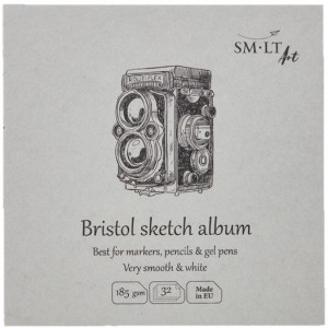 Szkicownik SM-LT Bristol Sketch Album 14 x 14 cm 185 g