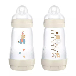Butelka dla niemowląt Anti-Colic 260ml 2m+, Unisex, MAM Baby