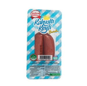 Turecka Kiełbasa indykiem wołowa Şölen sucuk 200g