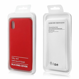 Etui Silicone Cover Do Samsung Note 10 Czerwony