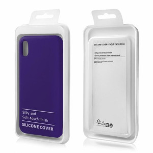 Etui Silicone Cover Do Apple Iphone 11 Pro Max Fioletowy