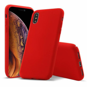 Etui Silicone Cover Do Samsung S20 Czerwony