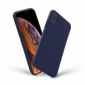 Etui Silicone Cover Do Xiaomi Mi 10 Granatowy