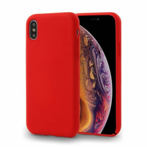 Etui Silicone Cover Do Huawei Y6p Czerwony