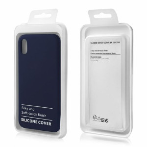 Etui Silicone Cover Do Xiaomi Mi 10 Lite Granatowy